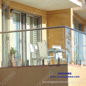 Newest Design Frameless Glass Fence for Veranda